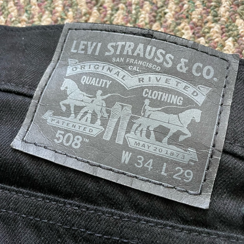 Levi’s 508 Black Tab Jeans - W34 L29